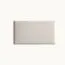 Modern wall panel Colour: Beige - Measurements: 42 x 84 x 4 cm (H x W x D)
