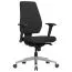 Ergonomic Office Chair Apolo 62 | Black/Chrome | Adjustable Seat Firmness | Executive Comfort | Durable Design