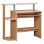 Apolo 144 desk, color: beech, with many storage options - Dimensions: 48 x 94 cm (W x D)