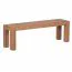 Solid Acacia Wood Dining Bench | Handcrafted | 45 x 140 x 35 cm | Unique Grain | Modern Design