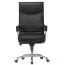 XXL Desk Chair Apolo 101 Black/Silver | Supports Up to 150 kg | Ergonomic Executive Office Chair