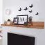 Handmade Wall Shelf | Solid Acacia Wood | Unique Grain | 17 x 80 x 23 cm | Modern Design