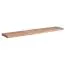 Wall Shelf Solid Acacia Wood | Tree Edge | 4 x 140 x 26 cm | Floating Design | Handmade