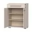 Shoe Cabinet with Drawer Neiafu 106 | Cashmere | 2 Doors | Soft-Close | Modern | Adjustable Feet | 101 x 76 x 36 cm