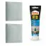 Upholstery Panels Set of 10 | Light Velour | 38 x 40 cm | Easy-Clean S.I.C. Technology