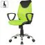 Ergonomic Children's Swivel Chair Apolo 94 | Green/Black | Adjustable Height | Ages 6-15 | Breathable Mesh