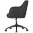 Apolo 100 Swivel Chair | Modern Anthracite Design | Lavishly Upholstered | Adjustable Height | Comfortable Armrests