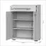 Shoe Cabinet with Drawer Neiafu 106 | Cashmere | 2 Doors | Soft-Close | Modern | Adjustable Feet | 101 x 76 x 36 cm