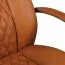 Apolo 68 Ergonomic Executive Chair | Brown & Chrome | Genuine Leather | Lush Upholstery | Adjustable Comfort