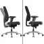 Ergonomic Office Chair Apolo 62 | Black/Chrome | Adjustable Seat Firmness | Executive Comfort | Durable Design