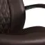 Executive Desk Chair Apolo 69 | High Backrest | Brown Genuine Leather | Ergonomic Controls | Chrome Base