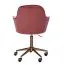Apolo 117 Swivel Chair | Pink Velvet & Gold Base | Ergonomic Shell Seat | Adjustable Height | Premium Comfort