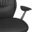 XXL Apolo 22 Office Chair Black/Chrome | Wide & High Backrest | Genuine Leather | 120kg Capacity | Adjustable Ergonomics