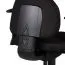 Office swivel chair with tilting headrest Apolo 57, color: black / grey, backrest height adjustable in 5 steps