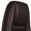 Executive Desk Chair Apolo 69 | High Backrest | Brown Genuine Leather | Ergonomic Controls | Chrome Base