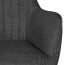 Apolo 100 Swivel Chair | Modern Anthracite Design | Lavishly Upholstered | Adjustable Height | Comfortable Armrests