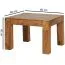 Sheesham Solid Wood Coffee Table Apolo 160 | Unique Wood Grain | 40 x 60 x 60 cm | Handcrafted Modern Design