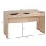 Functional Desk Sonoma Oak | 120 x 55 x 75 cm | 3 Drawers | Modern Storage Solution