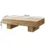 Solid Acacia Wood Living Room Table | Unique Natural Grain | 30 x 45 x 120 cm | Handcrafted Design