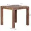 Square Solid Acacia Dining Table Baures 26 | Handmade | 80 x 80 cm | Unique Grain | Premium Craftsmanship