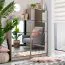 Shoe Cabinet with Mirrored Doors Gradide 08 | Oak Grey | 3 Hinged Doors | 6 Compartments | 119 x 67 x 28 cm | Modern Design