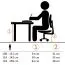 Children's Desk Chair Apolo 95 | Breathable Mesh | Blue/Black | Adjustable Height | For 120-160 cm