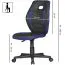 Children's Office Chair Apolo 97 | Blue/Black | Adjustable Height | Integrated Shoulder Support | Max Load 60 kg