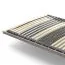Slatted Frame with Folding Mechanism for Single Bed | 140 x 200 cm | Flexible Support | Brown