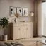 Chest of Drawers Lorengau 23 | Sonoma Oak | 109 x 138 x 40 cm | Modern Storage Solution
