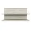 Suspended Wall Shelf Pamulang 13 | Sonoma Oak Finish | 62 x 120 x 25 cm | Modern Floating Rack