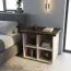 Coffee Table Aitape 23 | Sonoma Oak Dark & Light | 78 x 60 x 62 cm | Modern Storage