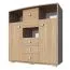 Rabaul 05 Chest of Drawers | Sonoma Oak Finish | 126 x 130 x 40 cm | Modern Storage Solution