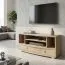 Rabaul 44 TV Base Cabinet | Sonoma Oak Finish | 50 x 120 x 48 cm | Modern Storage Solution