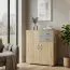 Chest of Drawers Ciomas 11 | Sonoma Oak / Grey | 104 x 90 x 40 cm | Modern Storage Cabinet