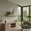 Wall Shelf Wewak 12 | Sonoma Oak Finish | 25 x 130 x 27 cm | Modern Suspended Rack