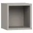 Suspended rack / Wall shelf, Colour: Grey - Measurements: 32 x 32 x 30 cm (h x w x d)