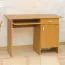 Banjaran 02 Desk | Alder Finish | 72 x 100 x 52 cm | Modern Design | Metal Handles