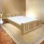 Single bed / guest bed solid beech wood natural 106, incl. slatted frame - dimensions 140 x 200 cm