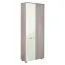 Hinged Door Cabinet Sabadell 02 | Oak & Beige High Gloss | 209 x 80 x 38 cm | Modern Storage