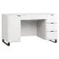 Desk Chiflero 27, Colour: White - Measurements: 78 x 140 x 67 cm (H x W x D)