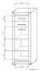 Chest of drawers Kundiawa 12, colour: Sonoma oak light / Sonoma oak dark - Measurements: 140 x 50 x 40 cm (H x W x D)