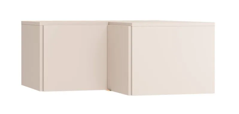 Wardrobe Extension for Tacuarembo 10 | Beige | 2 Doors | Soft-Close | 101.5 x 105 x 45 cm