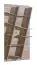 Shelf Cavalla 11, Alignment right, Colour: Oak Brown - Measurements: 195 x 100 x 22 cm (h x w x d)