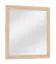 Mirror Ainsa 17, Colour: Oak Brown - 70 x 65 x 2 cm (h x w x d)