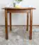 Round Dining Table 003, pine wood, solid, oak finish - H75 cm - Ø90 cm 