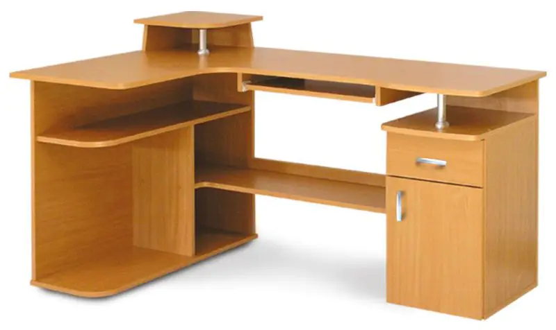 Desk Banjaran 11, Colour: Alder - Measurements: 88 x 150 x 100 cm (H x W x D)