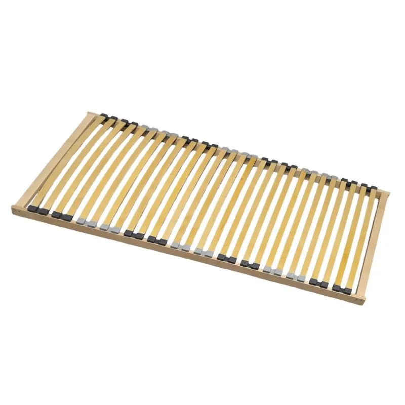 Single Bed Slatted Frame | 28 Flexible Slats | Mattress Base 80 x 200 cm | Premium Comfort