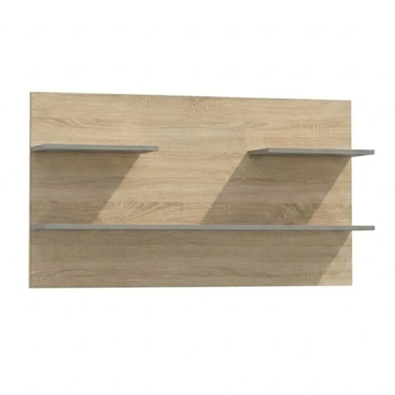 Suspended Wall Shelf Ciomas 14 | Sonoma Oak & Grey | 70 x 125 x 23 cm | Modern Floating Rack