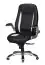 Comfort office chair Apolo 50, color: black / white, in sporty design