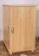1 Door Storage Cabinet Columba 16, solid pine wood, clearly varnished - H101 x W60 x D50 cm